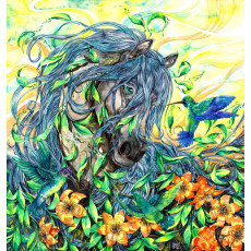Original Painting - Evening Breeze